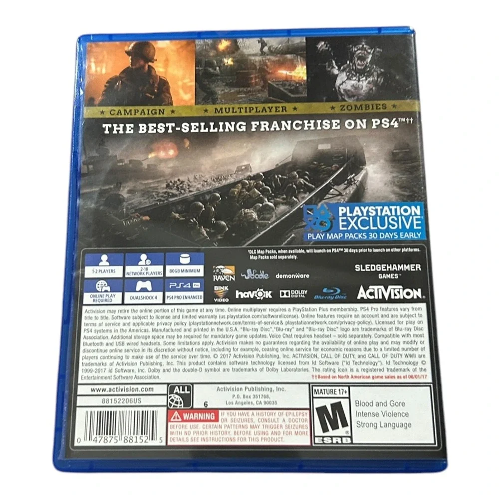 Call of Duty WWII - PS4 / PlayStation 4
